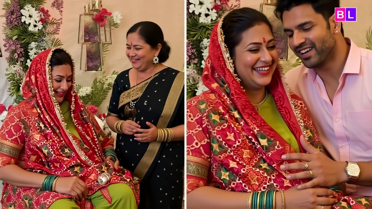 Divyanka Tripathi’s Baby Shower Goes Viral as Vivek Dahiya Kisses Bump